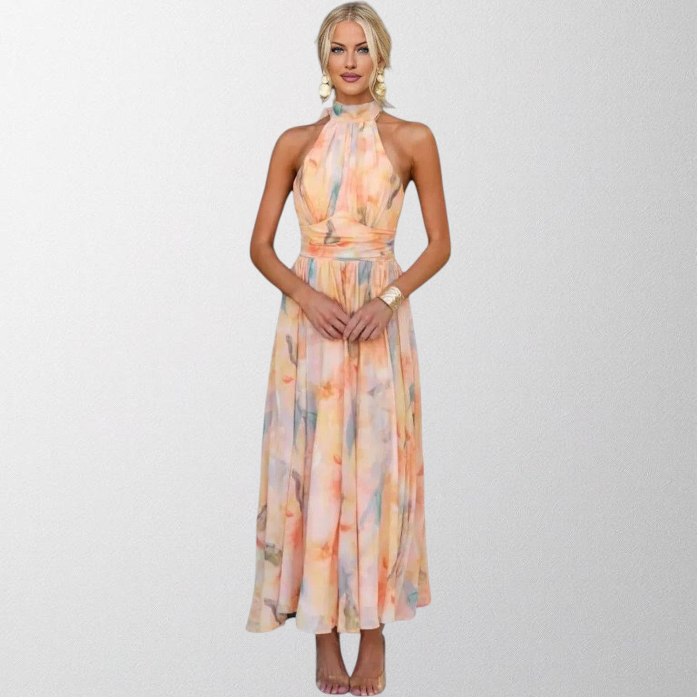 Clea - Blossom Midi Dress