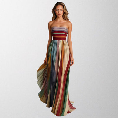 Emily - Colourful sleeveless dress