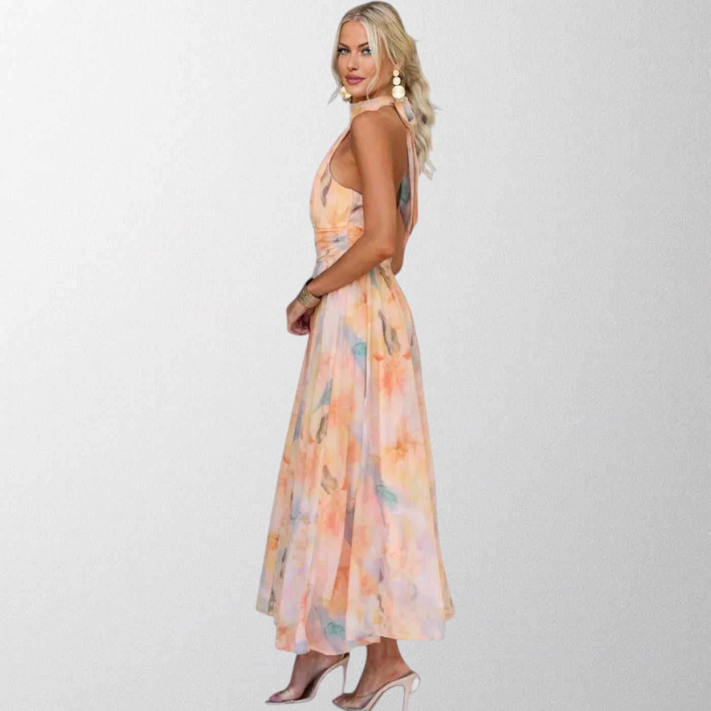Clea - Blossom Midi Dress