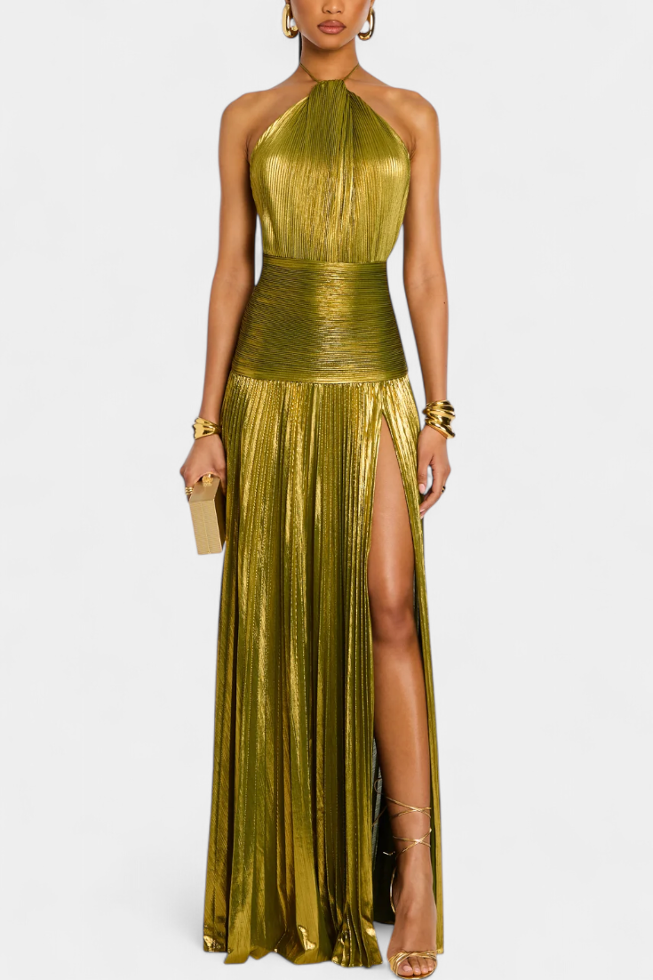 Lara - Golden Evening Gown
