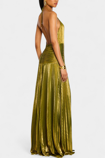 Lara - Golden Evening Gown