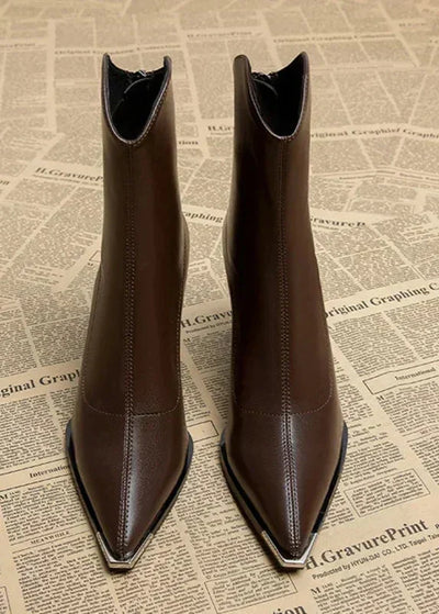 Maya – Pointed Toe Ankle Boots