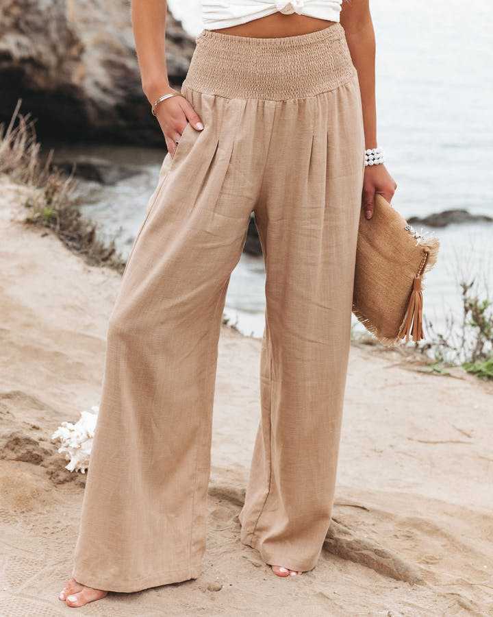 Aileen - Wide Beach Trousers