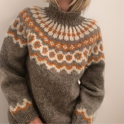 Sjenna – Rustic Yoke Jumper