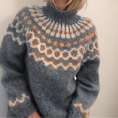 Sjenna – Rustic Yoke Jumper